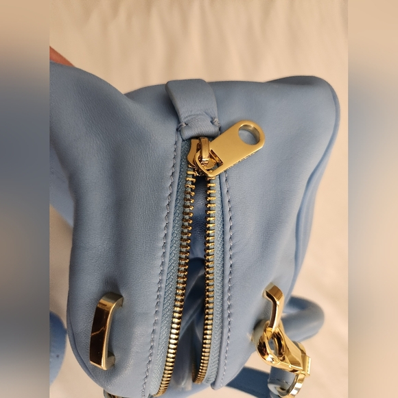 Cynthia Rowley Light Blue Mini Bag with Gold Details - Picture 8 of 9